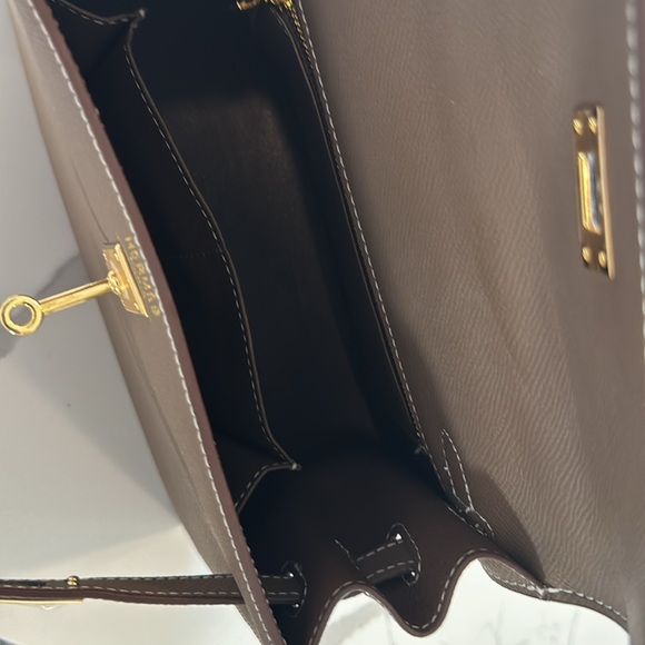 Kelly Style 25 Mini Bag,Genuine Leather - Picture 5 of 7